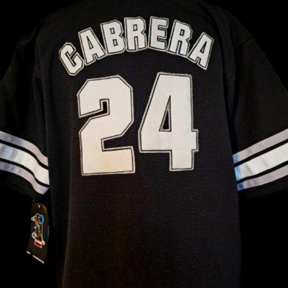 📣 Miguel Cabrera ⚾ Majestic Boys XL Jersey Florida Marlins 🌈 🐬 24 🆕 Tags 😍 - Picture 2 of 6